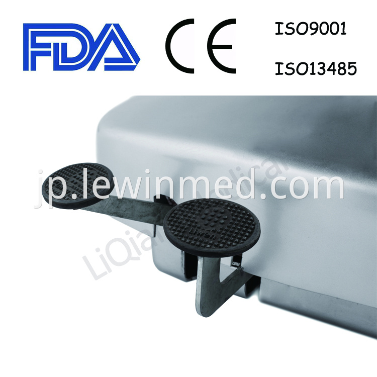 mechanical hydraulic surgical table
